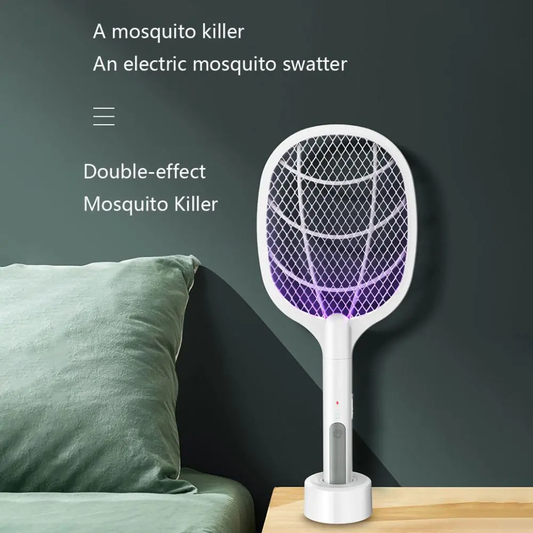 3 in 1 Electric mosquito/ swatter mosquito Killer/ 3500V USB Rechargeable/ Angle Adjustable Electric/ zapper and killer for  fly mosquito and Insects/Insects swatter